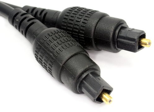 kenable Optisches TOS Kabel Digital Audio HQ 4 mm Anschlusskabel Vergoldeten Für Soundbar/PS4/Sky 1 m [1 Meter/1m]