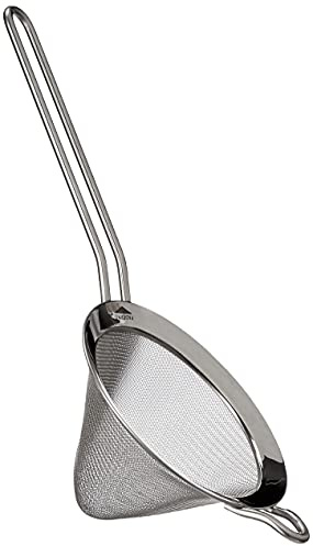 PADERNO Passoire Conique, Idéale pour Cocktail, Thé, Accessoire Bar, Acier Inoxydable, 14 Pouces