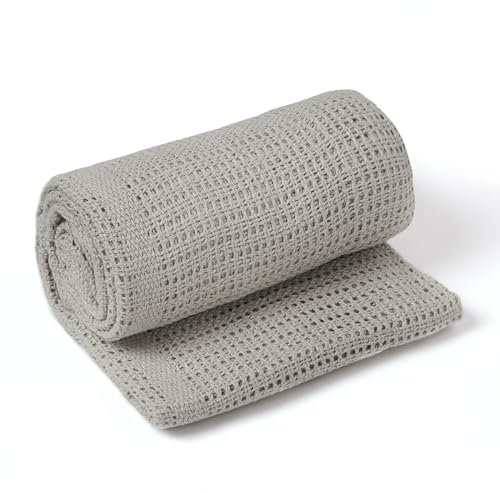 Clair de Lune Pram & Travel Extra Soft Cotton Cellular Baby Blanket