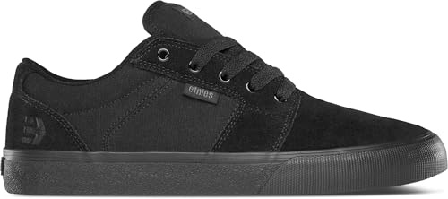 Etnies mens Barge Ls Skate Shoe, Black/Black/Black, 8 US
