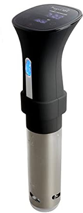 MegaChef MC-1000 Sous-Vide - Hornillo con pantalla táctil digital, color negro y plateado