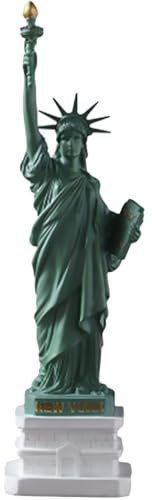 Kleine Desktop- New York-Symbol Figur Der Fortuna-göttin Freiheitsfigur Partydekorationen in New York Freiheitsmodell Harz Tisch Tag Der Unabhängigkeit Büro Haushalt