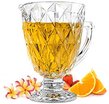 Sendez - Jarra para Agua de Vidrio con Asa (1 L)