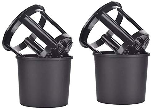 SUFUBAI Lot de 2 pots de plantation de pommes de terre, seaux de plantation à double couche, pots de fleurs en plastique 2 en 1 pour pommes de terre, carottes, légumes