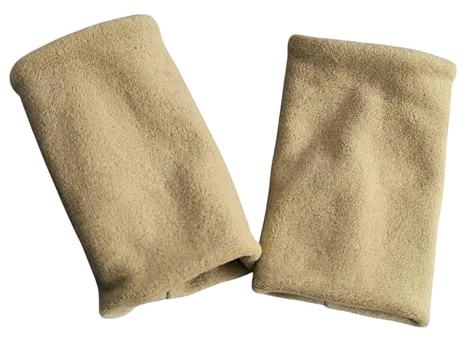 Britta Meier Baumwoll-Fleece Pulswärmer aus Ostfriesland (Beige)