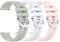 Waekethy Correas para Garmin Vivoactive 5/Garmin Active 5, Correa Reloj 20mm Silicona Deporte Pulsera Compatible con Garmin Venu/Venu sq/Venu sq2/Venu 2 plus