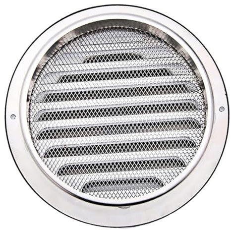 Homoyoyo Abdeckung des Abluftventilators Entlüftungskappen Rohrkappen Dächer Regenkappen Schornstein-Regenkappe Pipeline entlüften Deckel Trockner Regenschutz Edelstahl 304