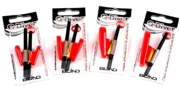 BLIND Q-Diver Paravan Trollingblei Vorschaltblei Schleppblei 25g-90g Angelblei (45 Gramm - 2 Stück)