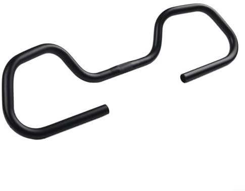 BlissfulAbode Fahrrad-Lenker, 31,8 mm, 580 mm, für Touring, Trekking, Fahrrad, mit 2 Griffen, leichter Schmetterlings-Lenker für Trekking, Mountainbike, Rennrad (31,8 x 580 mm Lenker)