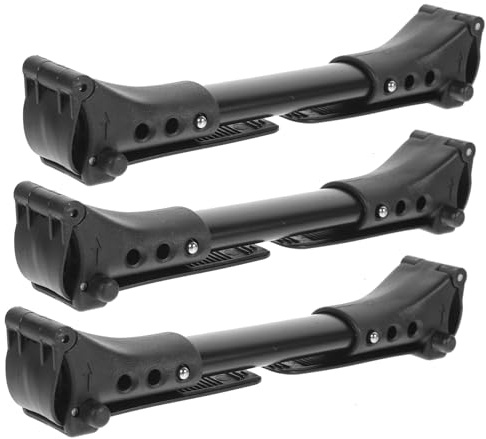 BIUDECO Conector para Cochecito de Gemelos de Aluminio Ligero y Resistente, Pack de 3 Unidades Impermeables para Conexión Segura en Viajes y Parques Temáticos