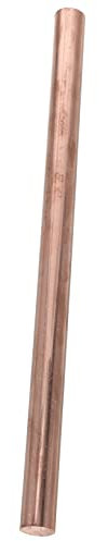 MUSISALY Kupferdowsingstab Durchmesser Reines Kupfer Multifunktionale Kupferstange Für Handwerk Und Wärmeleitung Lang Robust Und Zuverlässig