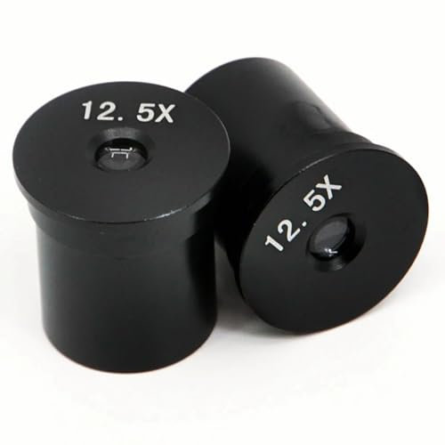 Mikroskop 1 Paar Weitwinkel-Okulare 12,5 x, 23,2 mm Durchmesser for biologisches Mikroskopobjektiv