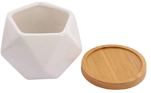 Kisangel 3sätze Keramik-pflanzgefäß Für Sukkulenten Blumentopf Für Garten Und Schreibtisch Hochwertiges Pflanzenpflanzbehälter Dekorative Wohnkultur