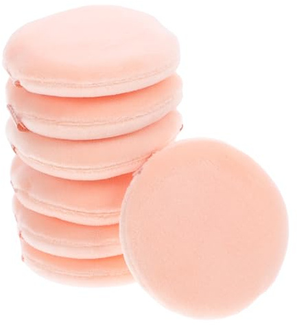 LIFKOME 7 Pièces Éponges Maquillage Double-face Coussin D'air Poudre Et Fond De Teint Pour Usage Sec Et Humide Applicateur Lavable Léger