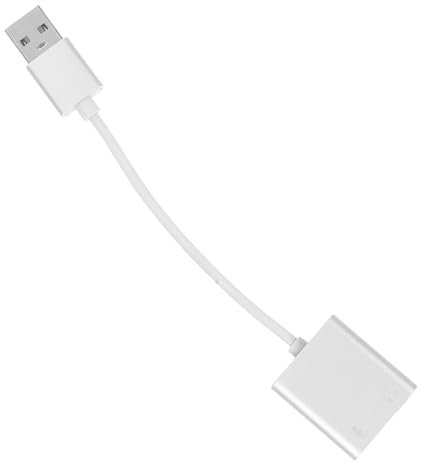 FUNNETOYU Sound Card Gaming Sound Card Usb Audio Input Converter for Pc Computer Components Headphone Adapter for Recording Equipment