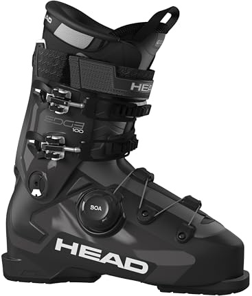 HEAD Skischuhe Skistiefel Alpinskischuhe Alpin-Skistiefel Alpinstiefel Edge 100 HV BOA - Flex 100/90 - MP28.5 EU44 - für Fortgeschrittene und Gute Fahrer