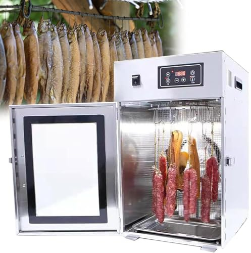 ZXINXIN Essiccatore per Alimenti (7,5 kg alla Volta), essiccatore per Carne e Frutta, essiccatore per Carne Rotante da 30-90 ℃, essiccatore per Carne essiccata con Timer Digitale per Salsicce