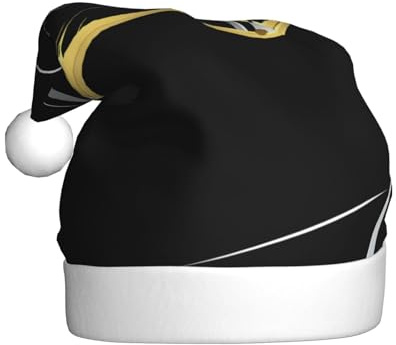YYHWHJDE The wind blows the windmill Prints Christmas Hat for Adult Making It a Fun and Durable Gift for Men and Women