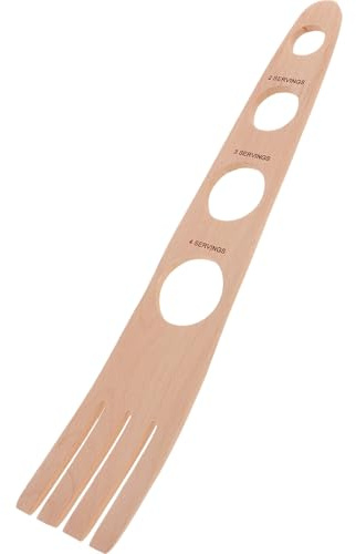 TOKIDNY Dosatore Spaghetti in Legno per Porzioni Utensile Misuratore Pasta Preciso e Sicuro per Cucina con Angoli Arrotondati e Superficie Liscia
