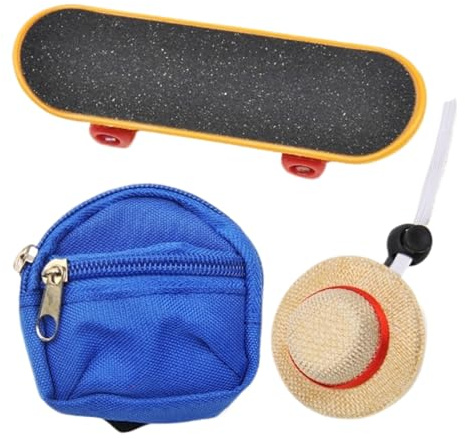 Skäggagam Leksaker,3 Delar Små Justerbara Skateboard För Ödlor | Skäggagamsrullebräda | För Klättring Och Utklädnad Av Husdjur Reptiler Såsom Ödlor Och Sköldpaddor Burar Terrarier