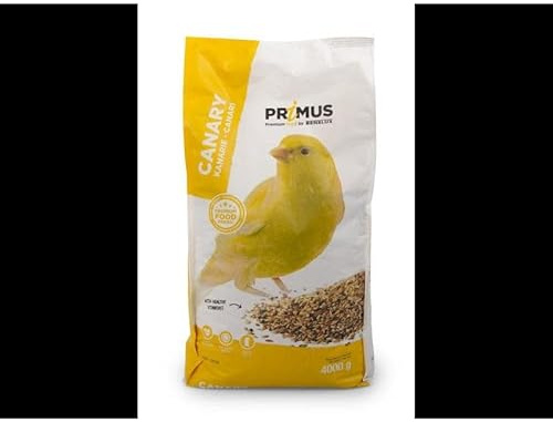Primus Mélange Canaris pour Oiseaux, Nourriture Premium Complète, 4kg