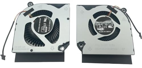 5V GPU & CPU Cooling Fan Replacement for Acer Nitro 5 AN515-55 AN515-57 AN517-52 AN517-54 PH315-54 PH315-53 (CPU and GPU Fan（5v）)