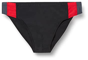 Haute pression Homme 415 Slips de bain, Noir/Gris/Rouge, 38 EU