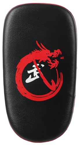 Alipis Almohadilla de Patada Curva Resistente para Kickboxing y Taekwondo Escudo de Entrenamiento Absorbente y Ergonómico para Artes Marciales Protección Duradera para Puñetazos y