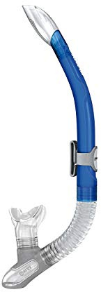 Mares Erwachsene Schnorchel Snorkel Ergo Splash, Blau, BX, 411480