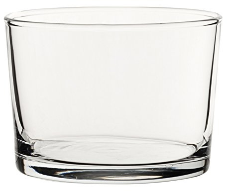 Utopia Tubo, P42230, Toughened Tubo 7.75oz (22cl) (Box of 12) | Tempered glass crumbles into blunt pieces if broken, improving safety in busy, high-volume commercial venues.
