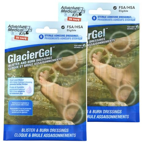 Adventure Medical Kits GlacierGel Blister and Burn Dressing - (Pack of 2)