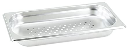 GVK ECO GN Behälter 1/3 gelocht/perforiert 40 mm Tiefe Edelstahl