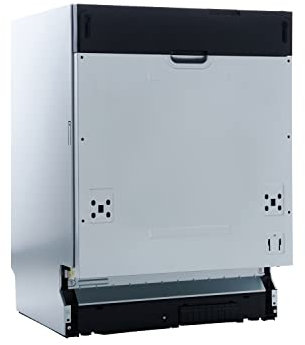 Respekta Geschirrspüler 60 cm weiß / Spülmaschine mit flexiblen Besteckkorb / Vollintegriert / 6 Programme / Startzeitvorwahl / 12 Maßgedecke / GSP60V/ leise 49 dB