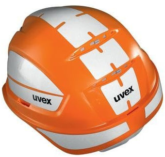 Uvex Schutzhelm pheos IES 9772246 orange mit Lüftungen 25 Stück