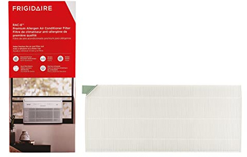Frigidaire FRPARAC8 PureAir® RAC-8 Premium Air Filter Replacement for Window ACs - Effective Pollen and Pet Hair