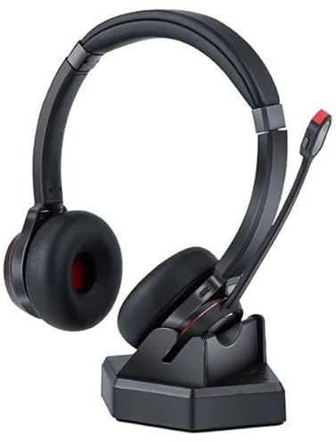 Ezdirect - M890 Cuffia bluetooth stereo con base e dongle bluetooth USB-A Ok su 3CX - EZD-M890SB-USBAD