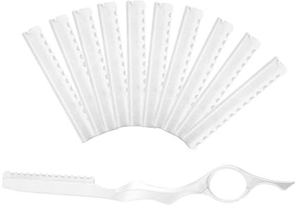 HAPINARY Haarschneider Effilierrasierer Mit Klingen Für Salon Und Heimgebrauch Scharfes Messer Für Sicheren Haarschnitt Einfach Zu Handhaben