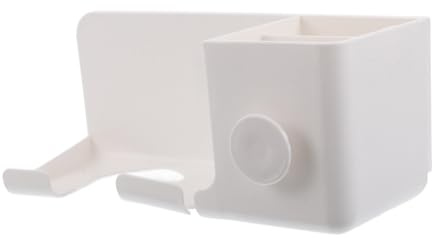 VINTORKY Kunststoff Wandhalterung Geeignet für 1 Haartrockner Platzsparender Organizer für Föhn für Haarstyling Geräte im Badezimmer in Wohnung und Hotel