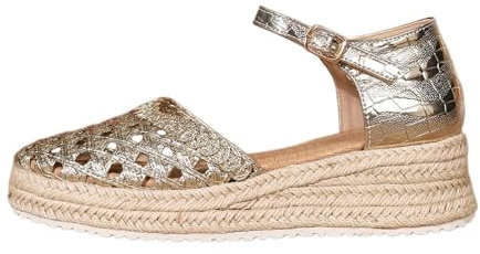 Sandales pour femme - Espadrilles - Sandales à plateforme ouverte - Respirantes - Chaussures d'été - Sandales pieds nus - Sandales élastiques - Sandales à bride arrière - Sandales d'extérieur