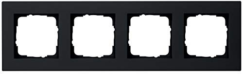 GIRA 0214095 Abdeckrahmen 4f flach E2 Wandplatte