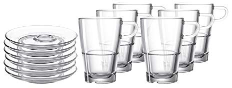 Leonardo 032831 SENSO 12tlg. Kaffeetassenset, Glas