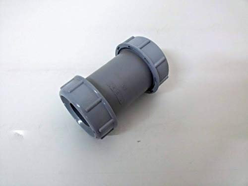 Empalme de paso plomo-pvc 35-40 mm