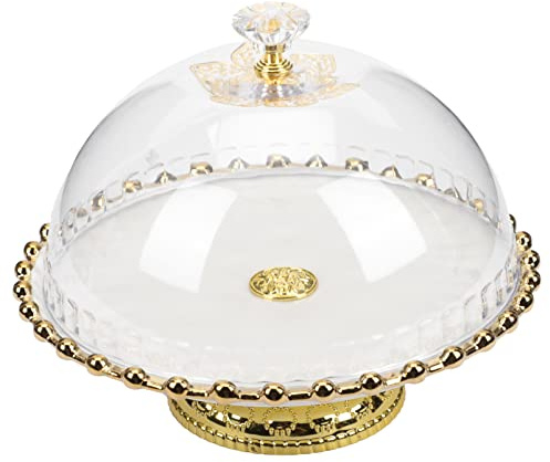 TOPBATHY 1satz Ceramic Cake Serving Tray Mit Eleganter Kuchenteller Für Hochzeiten Und Partys Vielseitig Einsetzbar Für Desserts Snacks Und