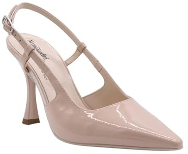 Nero Giardini E512241DE Décolleté Donna in Vernice - Cipria 35 EU