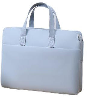 KIZQYN Borse per PC Portatili Borsa for Laptop, Borsa for Cassa del Computer Portatile con Manico, Borsa for Laptop a Colori freschi Quattro Strati di stoccaggio Borsa Porta PC
