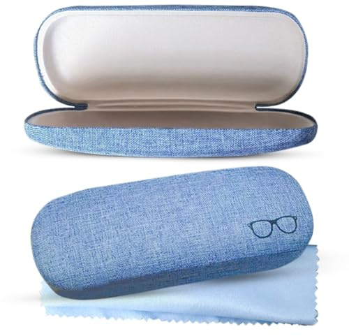 R&B Sports & Leisure Glass Cases for Women, Men, Hard Shell Sunglasses, Reading Glasses, Kids
