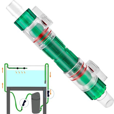 Missmisq Aquarium Schlauchventil Schlauch Ventil Schlauchverbinder Schlauchventil Verbindungsstück Aquarium Wasserdurchflussregel Ventil Aquarium Wasser Durchfluss Regelventil Rohranschluss Adapter