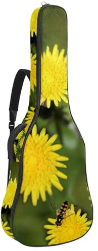 Eslifey Tasche für Akustikgitarre, Weltraum, Astronomie, Universum, Galaxie, verstellbarer Schultergurt, Gitarrenkoffer, Gigbag 101,6 cm, 106,7 cm, Mehrfarbig 4, 42.9x16.9x4.7 in, Taschen-Organizer