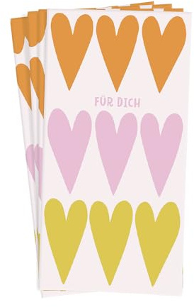 Grafik Werkstatt Taschentücher mit Spruch | Geschenkidee | 10 Stück | Für dich