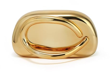 FUKEFUKEUS Acrylic Clutch Purse for Women,Unique Trendy Metal Handle Evening Bag for Wedding Party Formal Prom